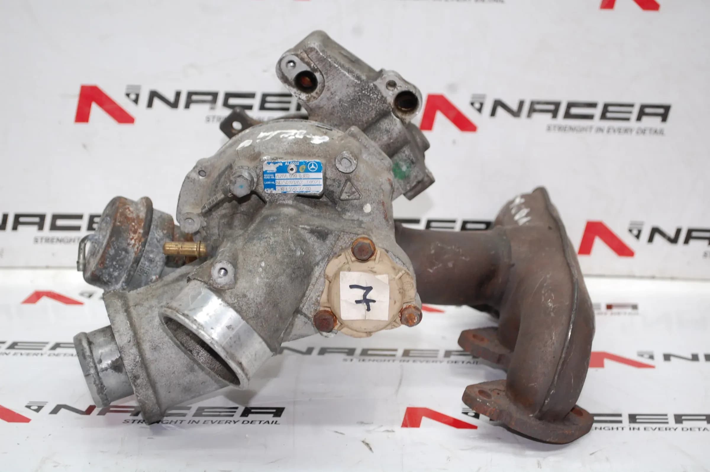 Турбокомпресор BorgWarner K03 за Mercedes A W169 B W245 - M266 A2660900380